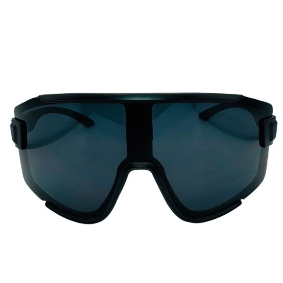 6182 | Black Lens Sport Sunglasses - Picture 1 of 5